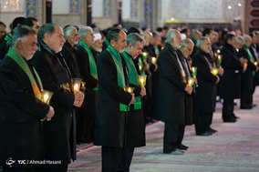 خطبه خوانی شب شهادت امام رضا (ع) در مشهد مقدس
