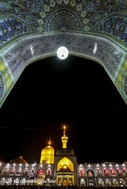 مراسم عزاداری شب شهادت امام رضا (ع)در حرم رضوی