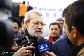 بازدید علی لاریجانی از مناطق زلزله زده کرمانشاه