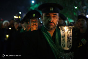 شام غریبان امام رضا (ع) در حرم مطهر رضوی