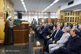 مراسم تکریم و معارفه رئیس کتابخانه مرکزی دانشگاه تهران