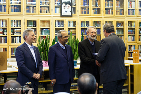 مراسم تکریم و معارفه رئیس کتابخانه مرکزی دانشگاه تهران