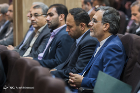 مراسم ختم پدر بهرام قاسمی سخنگوی وزارت امور خارجه