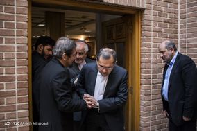 مراسم ختم پدر بهرام قاسمی سخنگوی وزارت امور خارجه