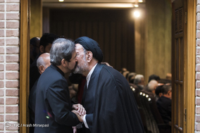 مراسم ختم پدر بهرام قاسمی سخنگوی وزارت امور خارجه