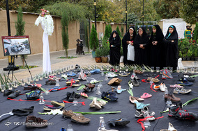 مراسم روز جهانی یادبود قربانیان حوادث ترافیکی در شیراز
