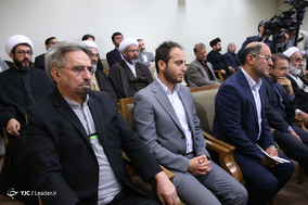 دیدار دست‌اندرکاران همایش علامه جعفری با رهبر معظم انقلاب
