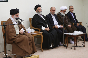 دیدار دست‌اندرکاران همایش علامه جعفری با رهبر معظم انقلاب