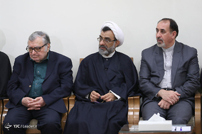 دیدار دست‌اندرکاران همایش علامه جعفری با رهبر معظم انقلاب