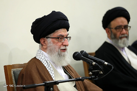 دیدار دست‌اندرکاران همایش علامه جعفری با رهبر معظم انقلاب