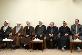 دیدار دست‌اندرکاران همایش علامه جعفری با رهبر معظم انقلاب