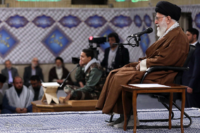 دیدار جمعی از بسیجیان با مقام معظم رهبری