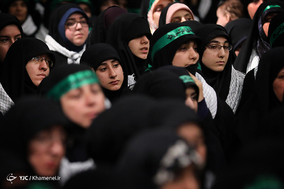 دیدار جمعی از بسیجیان با مقام معظم رهبری