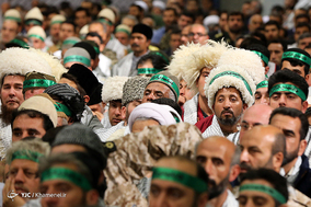 دیدار جمعی از بسیجیان با مقام معظم رهبری