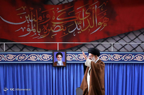 دیدار جمعی از بسیجیان با مقام معظم رهبری