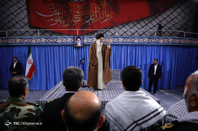 دیدار جمعی از بسیجیان با مقام معظم رهبری