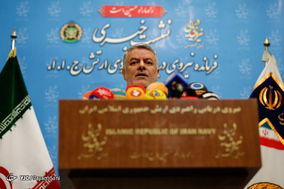 نشست خبری فرمانده نیروی دریایی ارتش