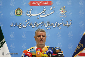 نشست خبری فرمانده نیروی دریایی ارتش