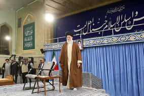 دیدار شرکت‌کنندگان در اجلاس محبان اهل بیت (ع) و مسئله تکفیری‌ها با رهبر معظم انقلاب