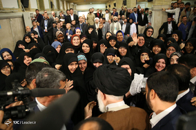 دیدار شرکت‌کنندگان در اجلاس محبان اهل بیت (ع) و مسئله تکفیری‌ها با رهبر معظم انقلاب
