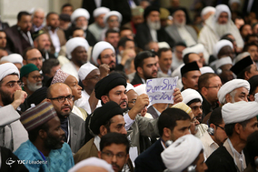 دیدار شرکت‌کنندگان در اجلاس محبان اهل بیت (ع) و مسئله تکفیری‌ها با رهبر معظم انقلاب