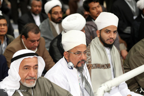 دیدار شرکت‌کنندگان در اجلاس محبان اهل بیت (ع) و مسئله تکفیری‌ها با رهبر معظم انقلاب