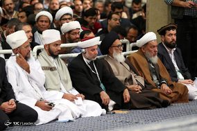 دیدار شرکت‌کنندگان در اجلاس محبان اهل بیت (ع) و مسئله تکفیری‌ها با رهبر معظم انقلاب
