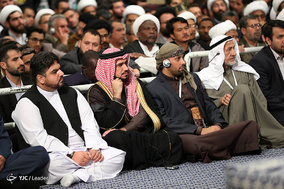 دیدار شرکت‌کنندگان در اجلاس محبان اهل بیت (ع) و مسئله تکفیری‌ها با رهبر معظم انقلاب