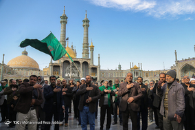 مراسم عزاداری شهادت امام حسن عسکری (ع) در قم