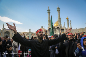 مراسم عزاداری شهادت امام حسن عسکری (ع) در قم