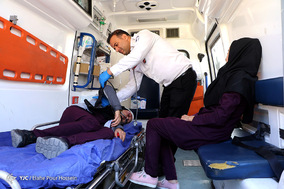 نوزدهمین مانور سراسری زلزله در شیراز