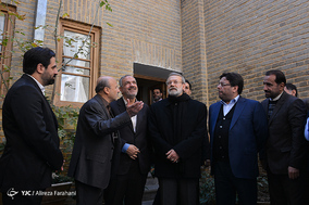 بازدید رئیس مجلس از خانه موزه شهید مدرس