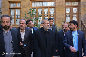 بازدید رئیس مجلس از خانه موزه شهید مدرس