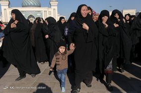 تشییع پیکر مطهر چهار شهید مدافع حرم - قم