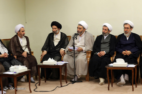 دیدار دست‌اندرکاران کنگره قرآن و علوم انسانی با رهبر معظم انقلاب