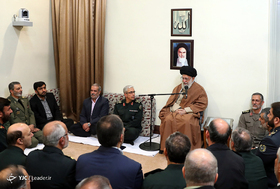 دیدار برگزیدگان جشنواره مالک اشتر با رهبر معظم انقلاب