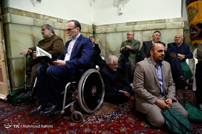 مراسم ختم مرحوم حبیب الله چایچیان در مسجد ارگ