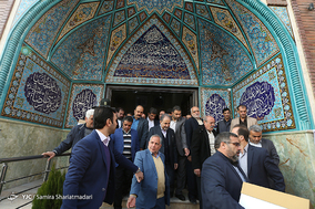 افتتاح پروژهای منطقه 11 با حضور شهردار تهران