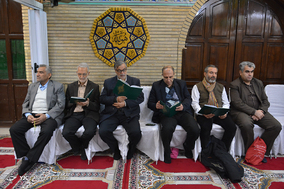 مراسم ختم حبیب اله چایچیان در مسجد بلال