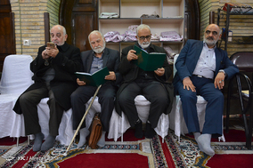 مراسم ختم حبیب اله چایچیان در مسجد بلال
