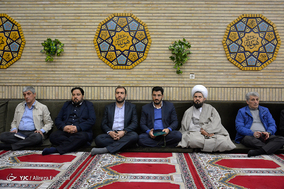 مراسم ختم حبیب اله چایچیان در مسجد بلال