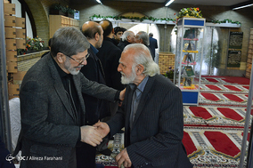 مراسم ختم حبیب اله چایچیان در مسجد بلال