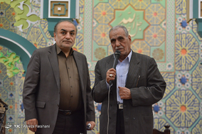 مراسم ختم حبیب اله چایچیان در مسجد بلال
