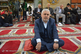 مراسم ختم حبیب اله چایچیان در مسجد بلال