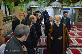 مراسم ختم حبیب اله چایچیان در مسجد بلال
