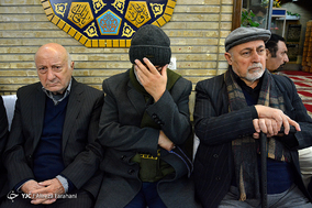 مراسم ختم حبیب اله چایچیان در مسجد بلال