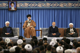 دیدار مسئولان نظام، مهمانان کنفرانس وحدت اسلامی و سفرای کشورهای اسلامی با مقام معظم رهبری