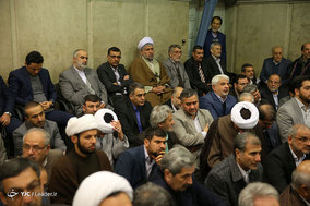 دیدار مسئولان نظام، مهمانان کنفرانس وحدت اسلامی و سفرای کشورهای اسلامی با مقام معظم رهبری