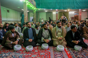 مراسم عمامه گذاری طلاب توسط مراجع تقلید-قم