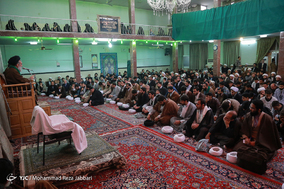 مراسم عمامه گذاری طلاب توسط مراجع تقلید-قم